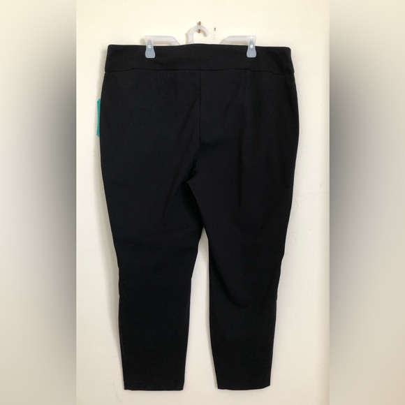 THE PIONEER WOMAN Womens Pull On Millennium Cropped Pants Black Size 1X 16-18 - Picture 10 of 12